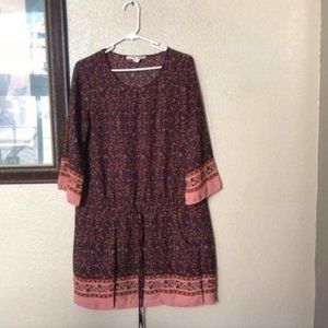 Forever 21 Dress 3/4 sleeve with pockets Size Medium